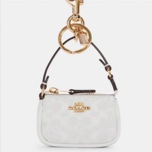 COACH RARE Mini Nolita Purse Bag or Backpack Keychain Charm